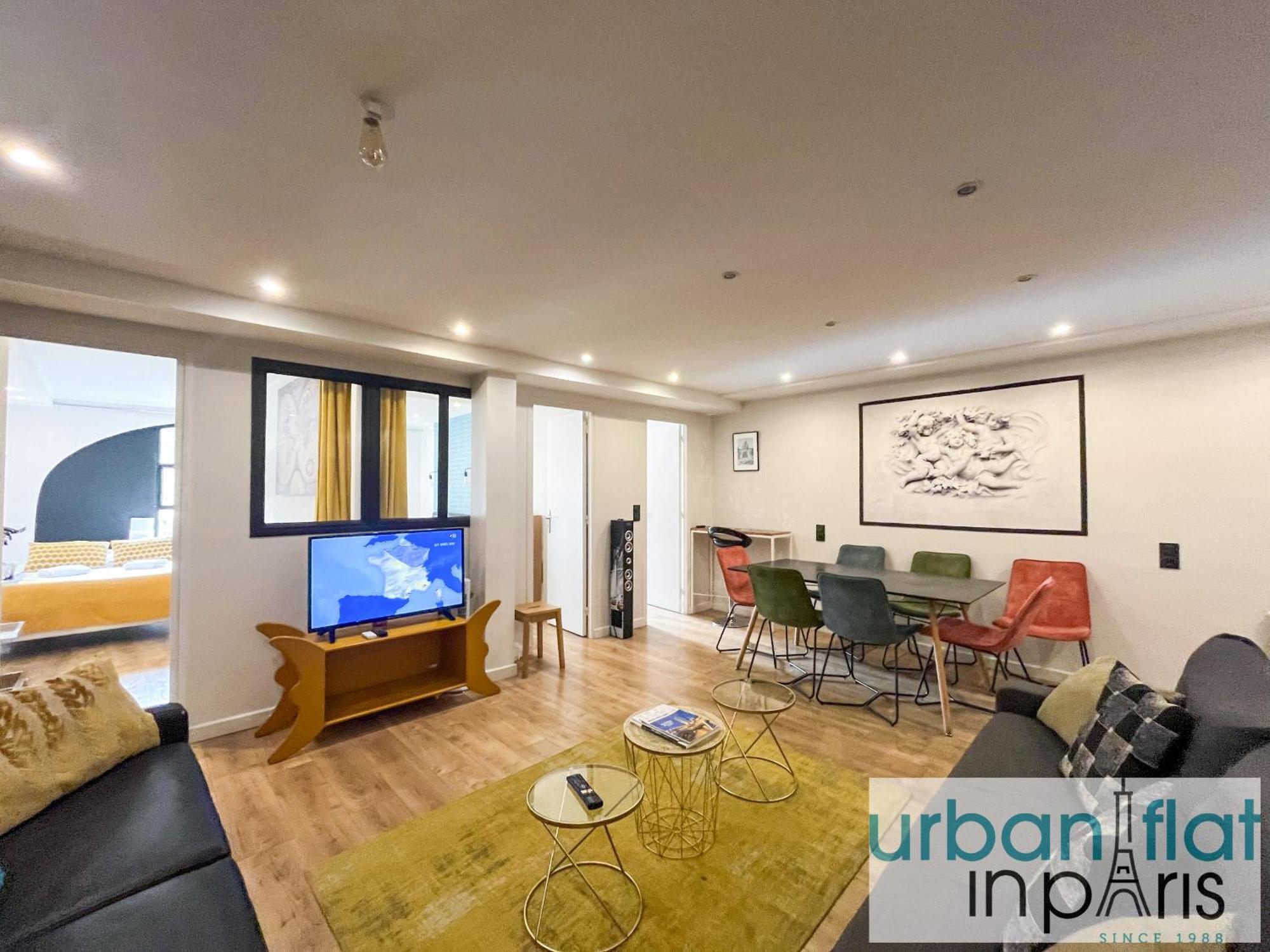 120 - Urban Gorgeous Apartment Le Marais ปารีส ภายนอก รูปภาพ