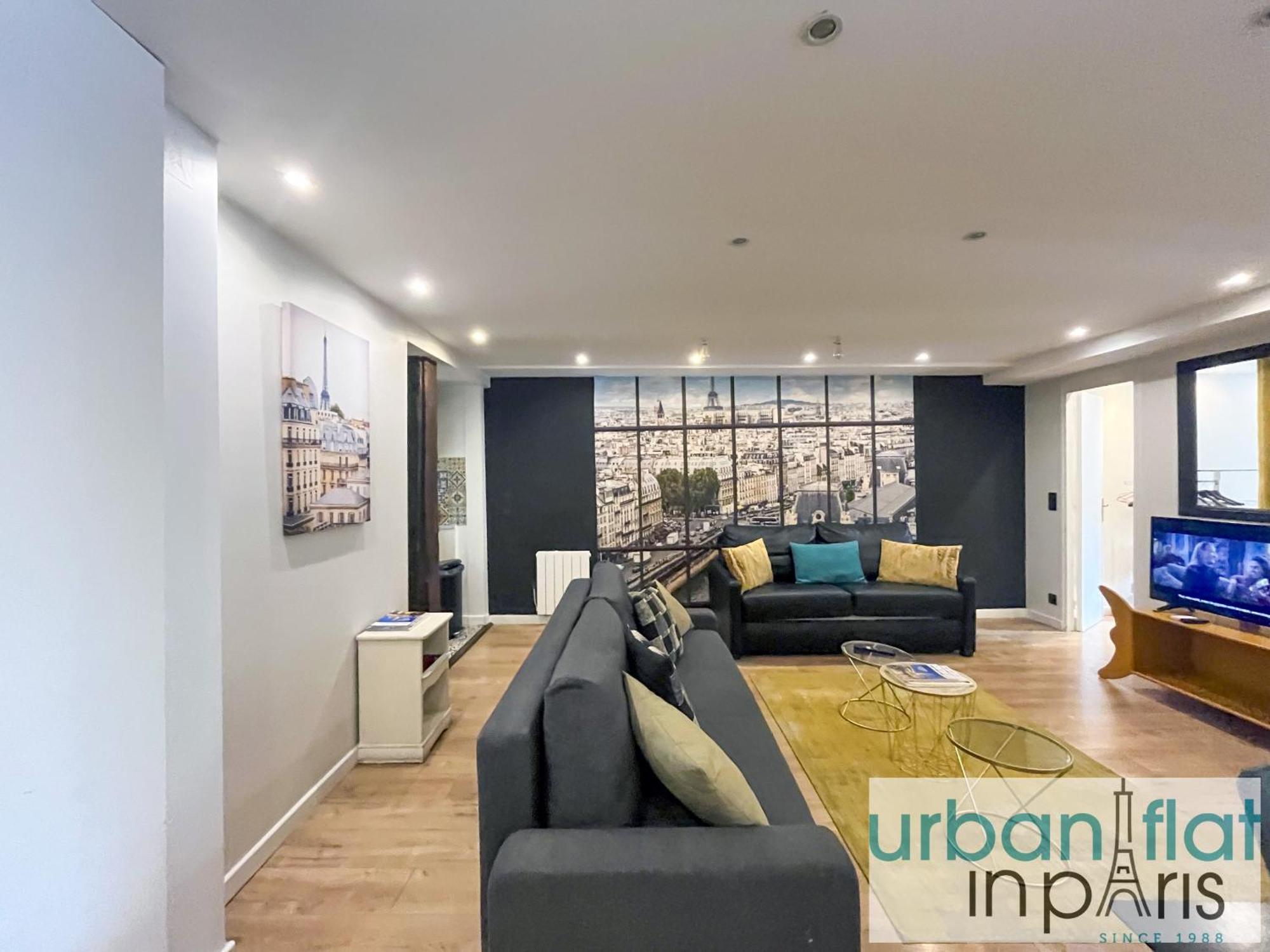 120 - Urban Gorgeous Apartment Le Marais ปารีส ภายนอก รูปภาพ