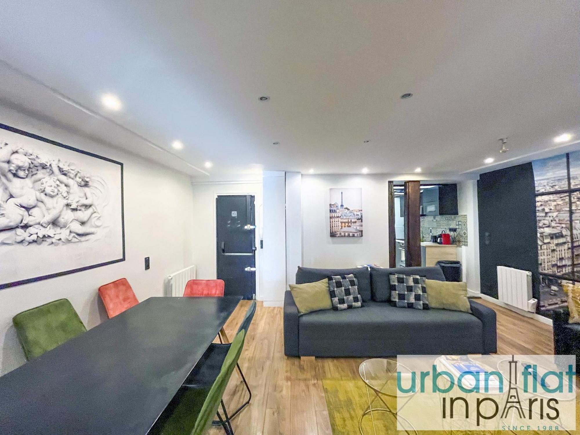 120 - Urban Gorgeous Apartment Le Marais ปารีส ภายนอก รูปภาพ