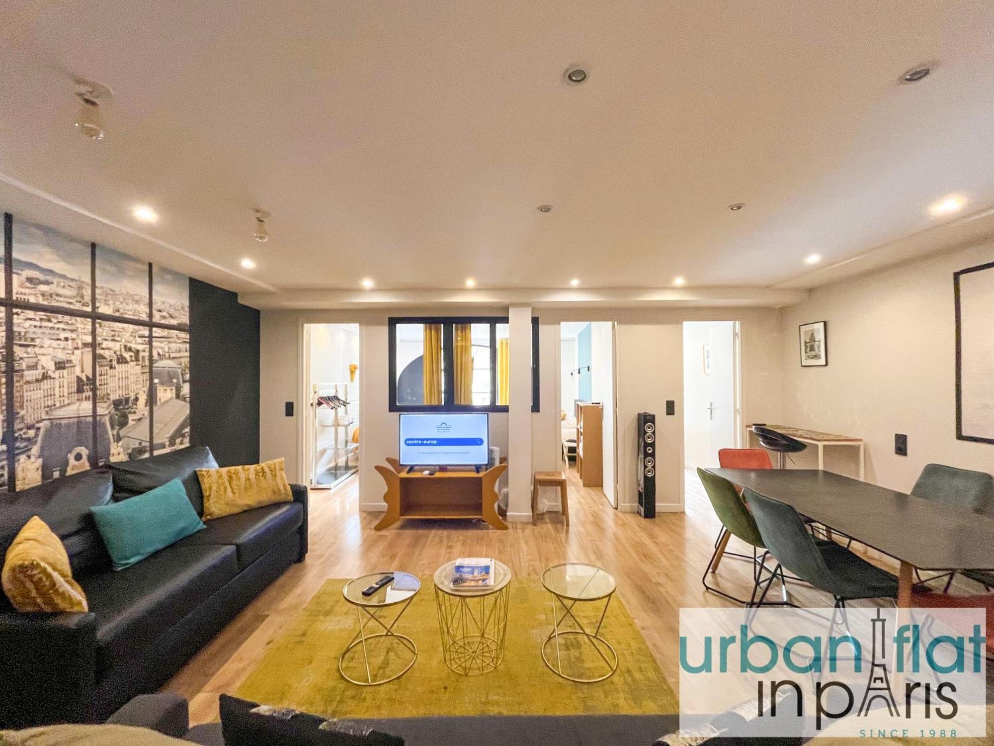 120 - Urban Gorgeous Apartment Le Marais ปารีส ภายนอก รูปภาพ