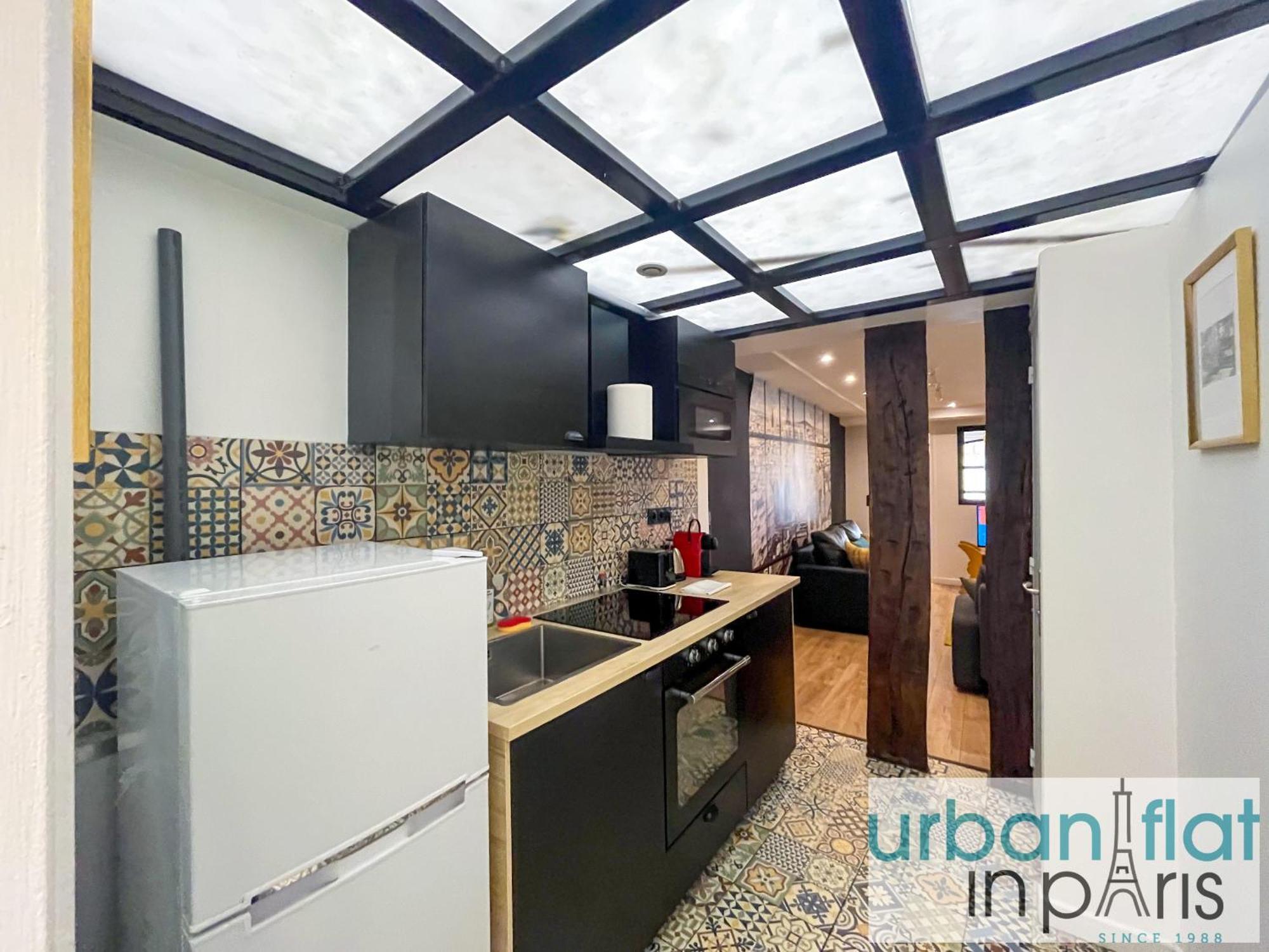 120 - Urban Gorgeous Apartment Le Marais ปารีส ภายนอก รูปภาพ